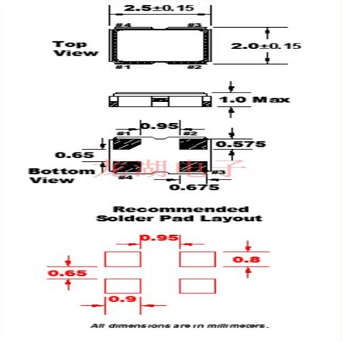 FO2HSKBM25.0-T1,美國(guó)?？怂咕д?電壓晶振,石英貼片