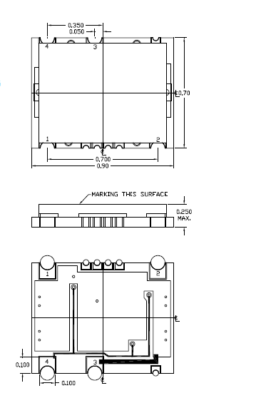 T1243 22.86 x 17.78 TCXO