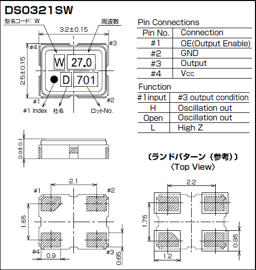 DSO321SW 3225 SPXO