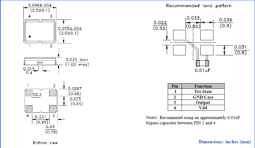 ASDseries 2.5-2.0-1.0 XO OSC