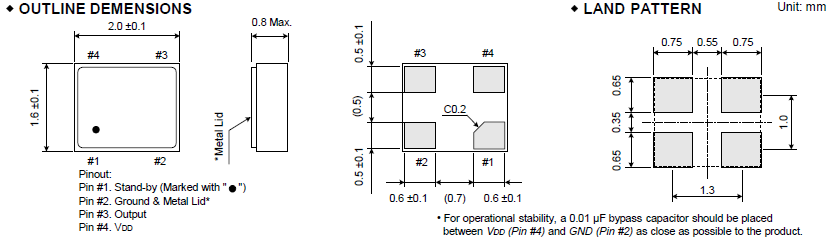 FCXO-06C_2.0_1.6 OSC