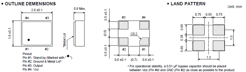 FCXO-06E_2.0_1.6 OSC