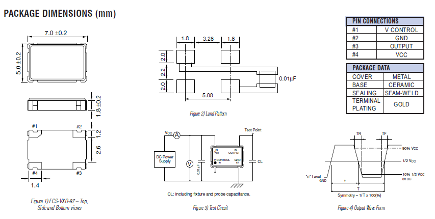 ecs_vxo_97 7050 VCXO