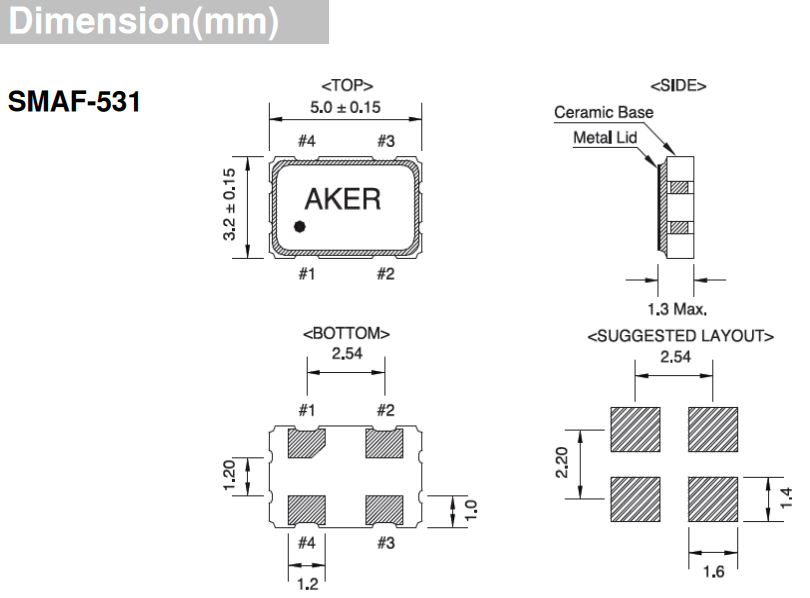 SMAF-531 5032 OSC