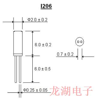 ITTI高性能晶振,I206數碼相機晶振,I206-32.768KHz-12.5晶振