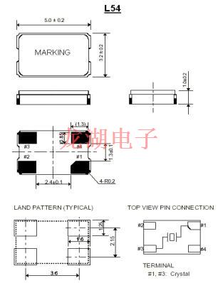 美國(guó)ITTI晶振,L54無(wú)源晶體諧振器,L5415-24.000-8晶振