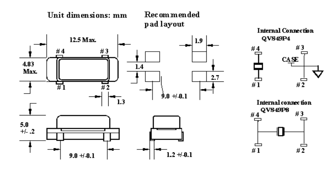 QVS無源晶體,QVS49P4-21AF18-25.000,6G網(wǎng)絡(luò)晶振