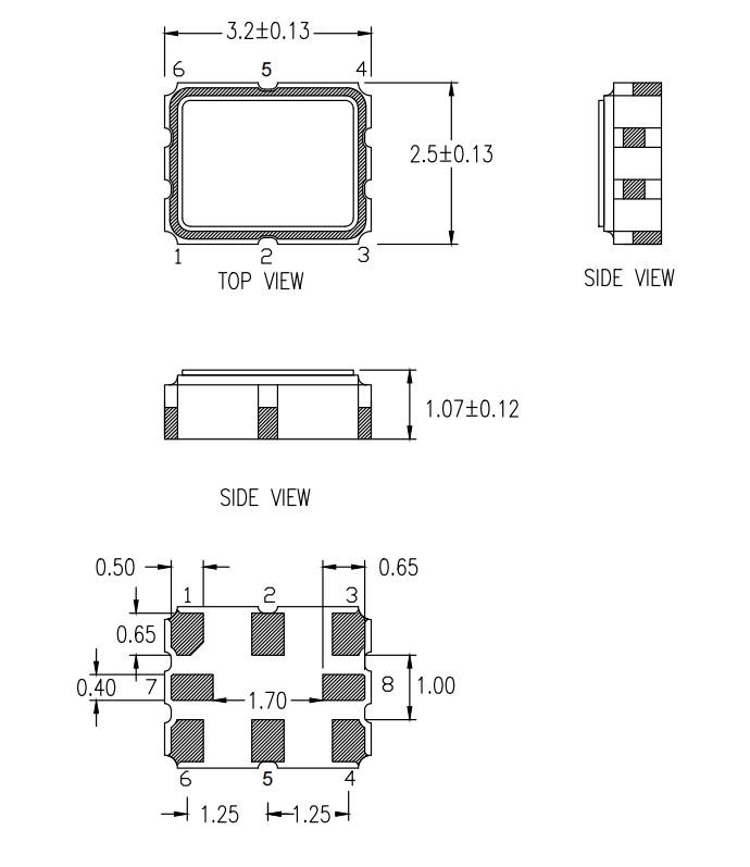 羅拉LORA模塊晶振,XPL316156.000000I,Renesas通訊設備晶振